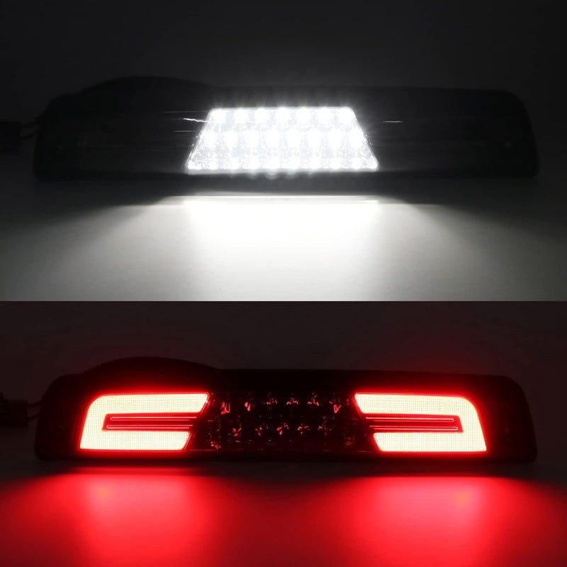 Mynoway LED 3rd Third Brake Lights Replacement for Ram 1500 (1994-1997,1999-2001),Ram 2500/3500 (1994-1997,1999-2002) Rear Center High Mount Stop Cargo Lamp smoked lens(Not fit 1998) - Image 2